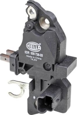 HELLA 5DR 009 728-331 - Ģeneratora sprieguma regulators ps1.lv