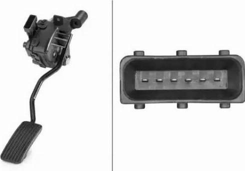 HELLA 6PV 010 946-111 - Devējs, Akseleratora pedāļa stāvoklis ps1.lv