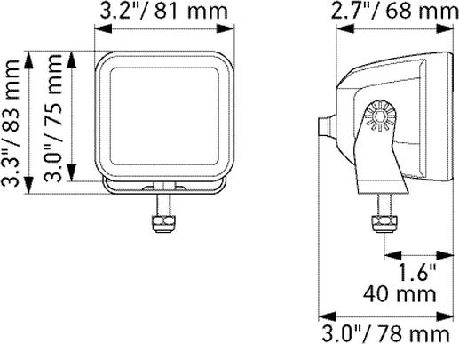 HELLA 1FA 358 176-811 - Tālās gaismas lukturis ps1.lv