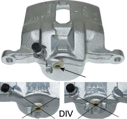 HELLA 8AC 355 392-171 - Bremžu suports ps1.lv