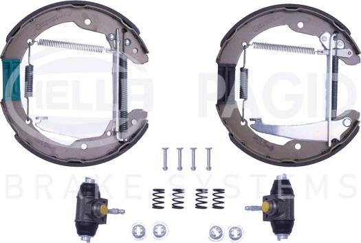 HELLA 8DB 355 004-721 - Bremžu loku komplekts ps1.lv