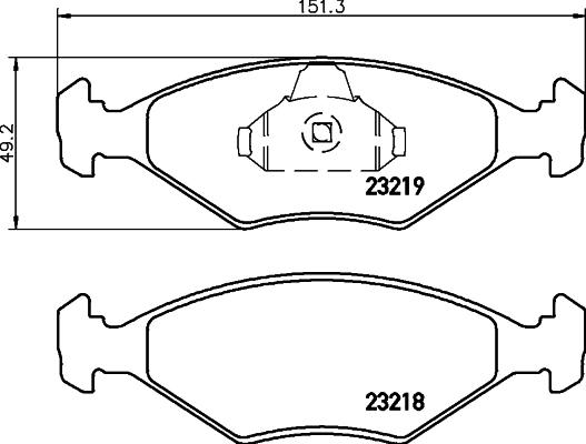 HELLA 8DB 355 008-381 - Bremžu uzliku kompl., Disku bremzes ps1.lv