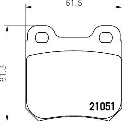 HELLA 8DB 355 007-371 - Bremžu uzliku kompl., Disku bremzes ps1.lv