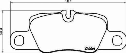 HELLA 8DB 355 019-871 - Bremžu uzliku kompl., Disku bremzes ps1.lv