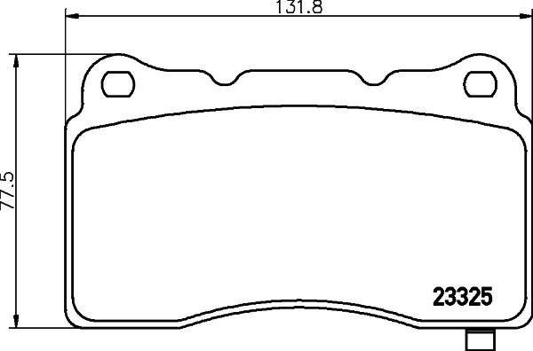 Magneti Marelli T1830MM - Bremžu uzliku kompl., Disku bremzes ps1.lv