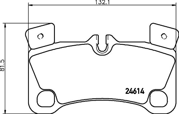 HELLA 8DB 355 014-631 - Bremžu uzliku kompl., Disku bremzes ps1.lv