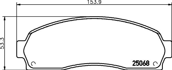 HELLA 8DB 355 015-361 - Bremžu uzliku kompl., Disku bremzes ps1.lv