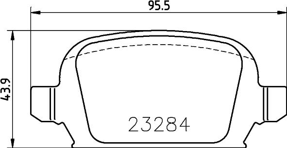 HELLA 8DB 355 018-641 - Bremžu uzliku kompl., Disku bremzes ps1.lv