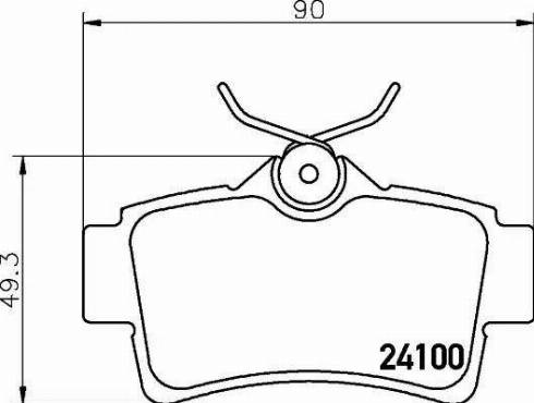 HELLA 8DB 355 013-021 - Bremžu uzliku kompl., Disku bremzes ps1.lv