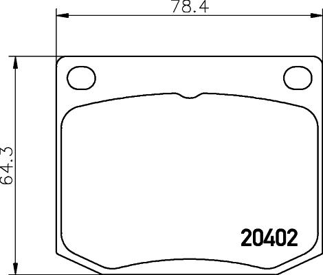 HELLA 8DB 355 017-381 - Bremžu uzliku kompl., Disku bremzes ps1.lv