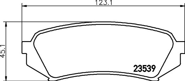 HELLA 8DB 355 024-091 - Bremžu uzliku kompl., Disku bremzes ps1.lv