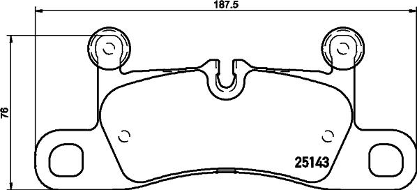 HELLA 8DB 355 023-371 - Bremžu uzliku kompl., Disku bremzes ps1.lv