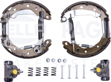 HELLA 8DB 355 022-661 - Bremžu loku komplekts ps1.lv