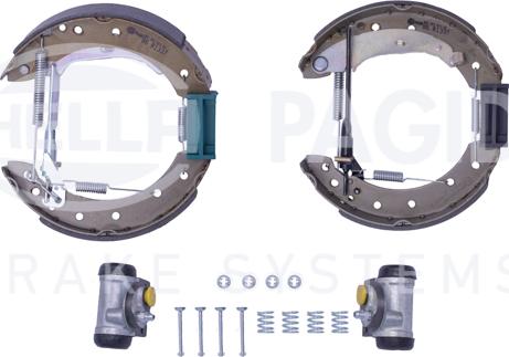 HELLA 8DB 355 022-681 - Bremžu loku komplekts ps1.lv