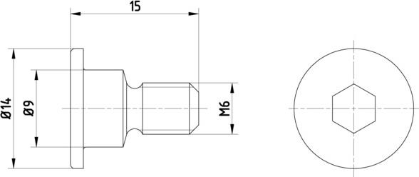 HELLA 8DZ 355 209-011 - Skrūve, Bremžu disks ps1.lv