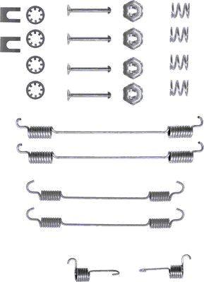 HELLA 8DZ 355 200-371 - Piederumu komplekts, Bremžu loki ps1.lv