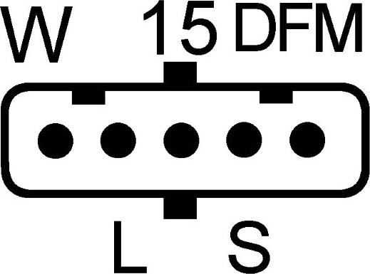 HELLA 8EL 012 086-001 - Ģenerators ps1.lv