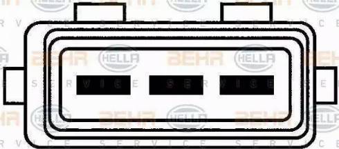 HELLA 8EW 009 144-391 - Ventilators, Motora dzesēšanas sistēma ps1.lv