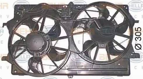 HELLA 8EW 351 044-451 - Ventilators, Motora dzesēšanas sistēma ps1.lv