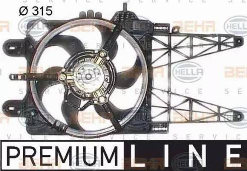 HELLA 8EW 351 044-101 - Ventilators, Motora dzesēšanas sistēma ps1.lv