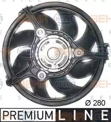 HELLA 8EW 351 044-131 - Ventilators, Motora dzesēšanas sistēma ps1.lv