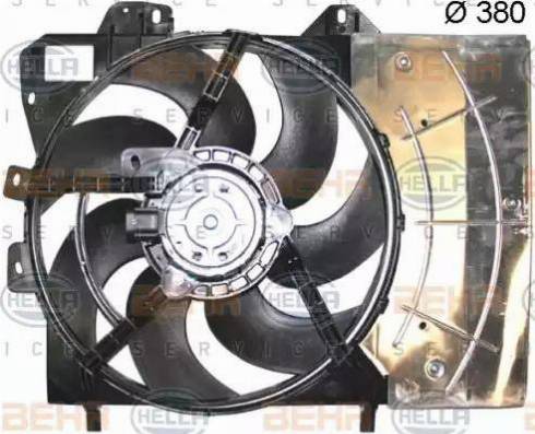 HELLA 8EW 351 044-171 - Ventilators, Motora dzesēšanas sistēma ps1.lv