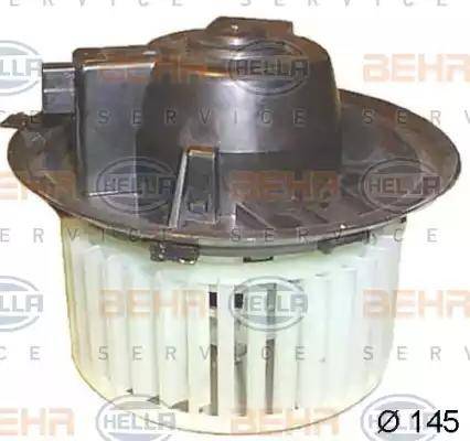 HELLA 8EW 351 043-491 - Salona ventilators ps1.lv