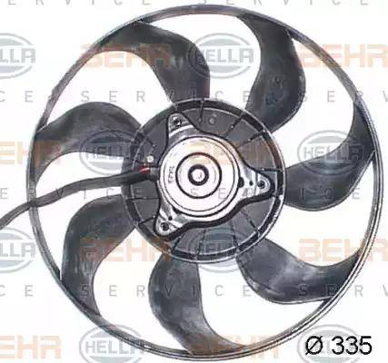 HELLA 8EW 351 043-591 - Ventilators, Motora dzesēšanas sistēma ps1.lv