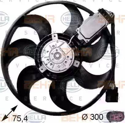 HELLA 8EW 351 043-241 - Ventilators, Motora dzesēšanas sistēma ps1.lv