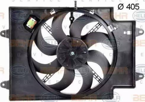 HELLA 8EW 351 039-621 - Ventilators, Motora dzesēšanas sistēma ps1.lv