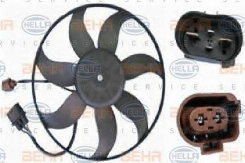 HELLA 8EW 351 039-191 - Ventilators, Motora dzesēšanas sistēma ps1.lv