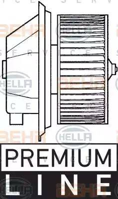 HELLA 8EW 351 039-351 - Salona ventilators ps1.lv