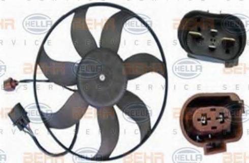 HELLA 8EW 351 039-791 - Ventilators, Motora dzesēšanas sistēma ps1.lv