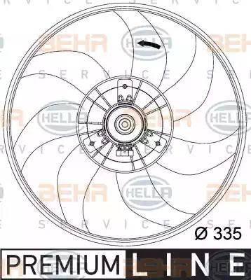 HELLA 8EW 351 034-441 - Ventilators, Motora dzesēšanas sistēma ps1.lv