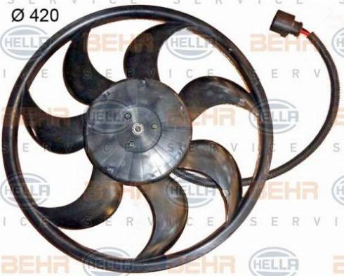 HELLA 8EW 351 150-334 - Ventilators, Motora dzesēšanas sistēma ps1.lv