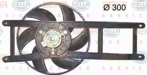 HELLA 8EW 351 150-214 - Ventilators, Motora dzesēšanas sistēma ps1.lv