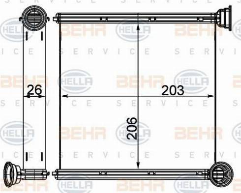 HELLA 8FH 351 511-674 - Siltummainis, Salona apsilde ps1.lv