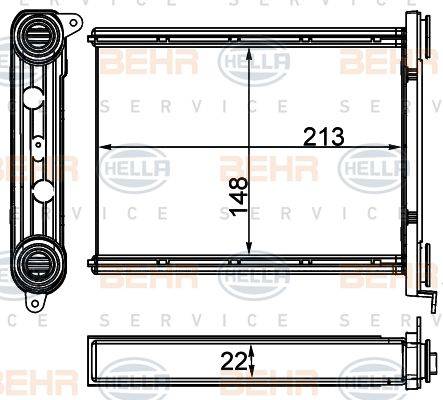 HELLA 8FH 351 511-704 - Siltummainis, Salona apsilde ps1.lv