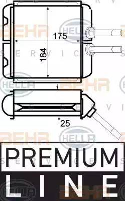 HELLA 8FH 351 024-221 - Siltummainis, Salona apsilde ps1.lv