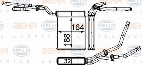 HELLA 8FH 351 315-634 - Siltummainis, Salona apsilde ps1.lv