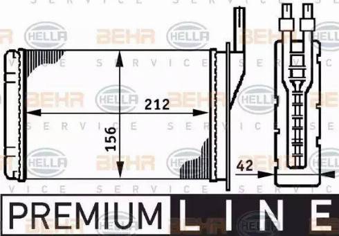 HELLA 8FH 351 311-051 - Siltummainis, Salona apsilde ps1.lv