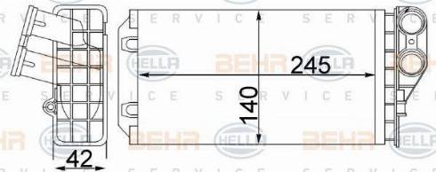 HELLA 8FH 351 311-264 - Siltummainis, Salona apsilde ps1.lv