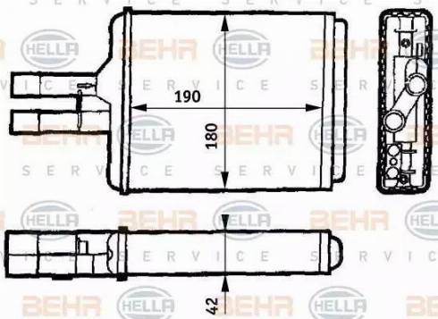 HELLA 8FH 351 313-141 - Siltummainis, Salona apsilde ps1.lv