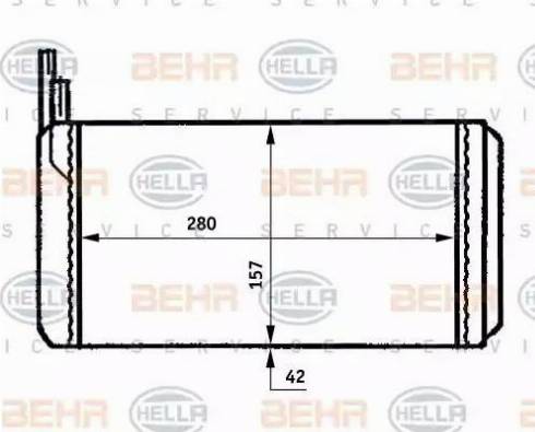 HELLA 8FH 351 313-361 - Siltummainis, Salona apsilde ps1.lv