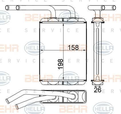 HELLA 8FH 351 313-324 - Siltummainis, Salona apsilde ps1.lv