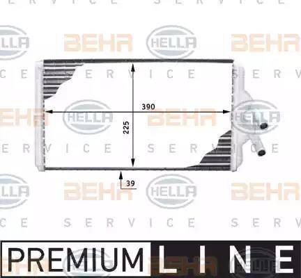 HELLA 8FH 351 312-381 - Siltummainis, Salona apsilde ps1.lv