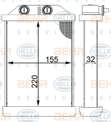 HELLA 8FH 351 331-444 - Siltummainis, Salona apsilde ps1.lv