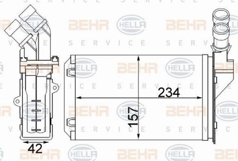 HELLA 8FH 351 331-404 - Siltummainis, Salona apsilde ps1.lv