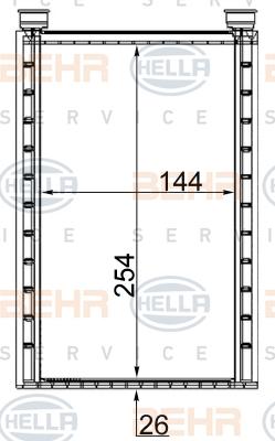 HELLA 8FH 351 331-734 - Siltummainis, Salona apsilde ps1.lv