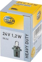 HELLA 8GA 007 997-071 - Kvēlspuldze, Instrumentu paneļa apgaismojums ps1.lv